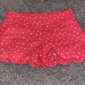 Crown & Ivy Polka Dot Shorts